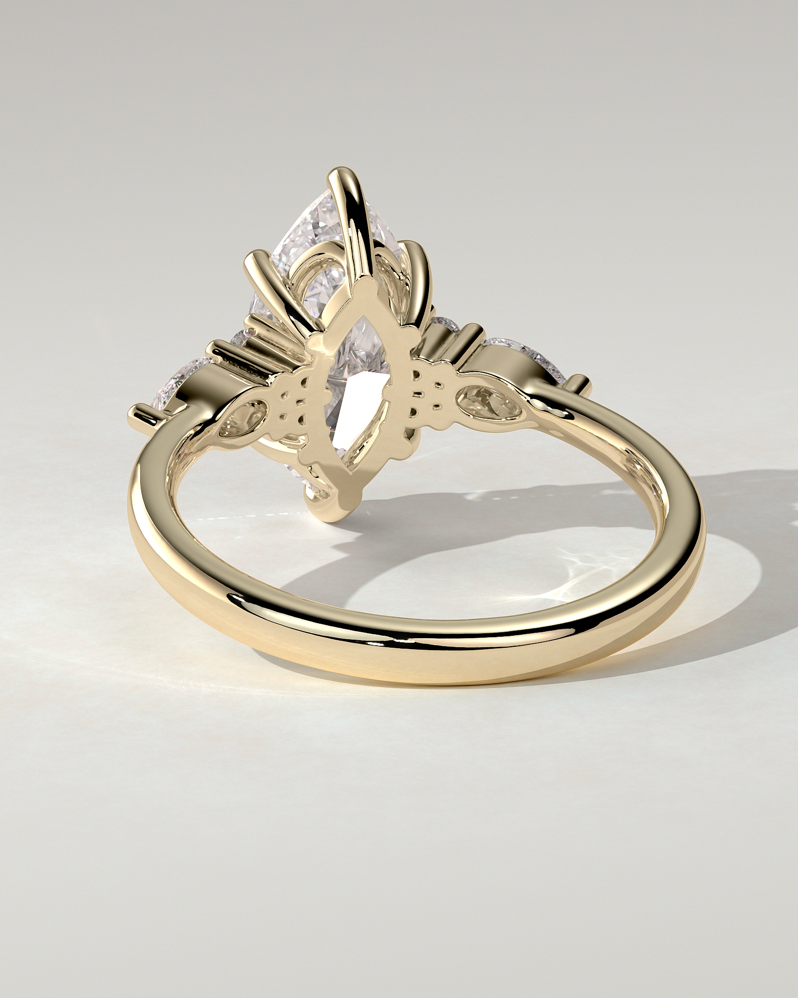 Loretta Trilogy Marquise Ring