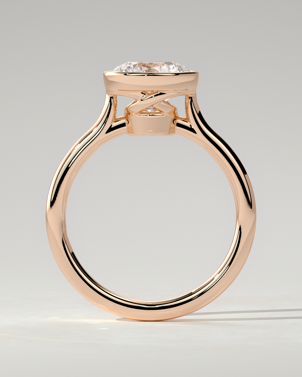 Maeve Bezel Round Ring