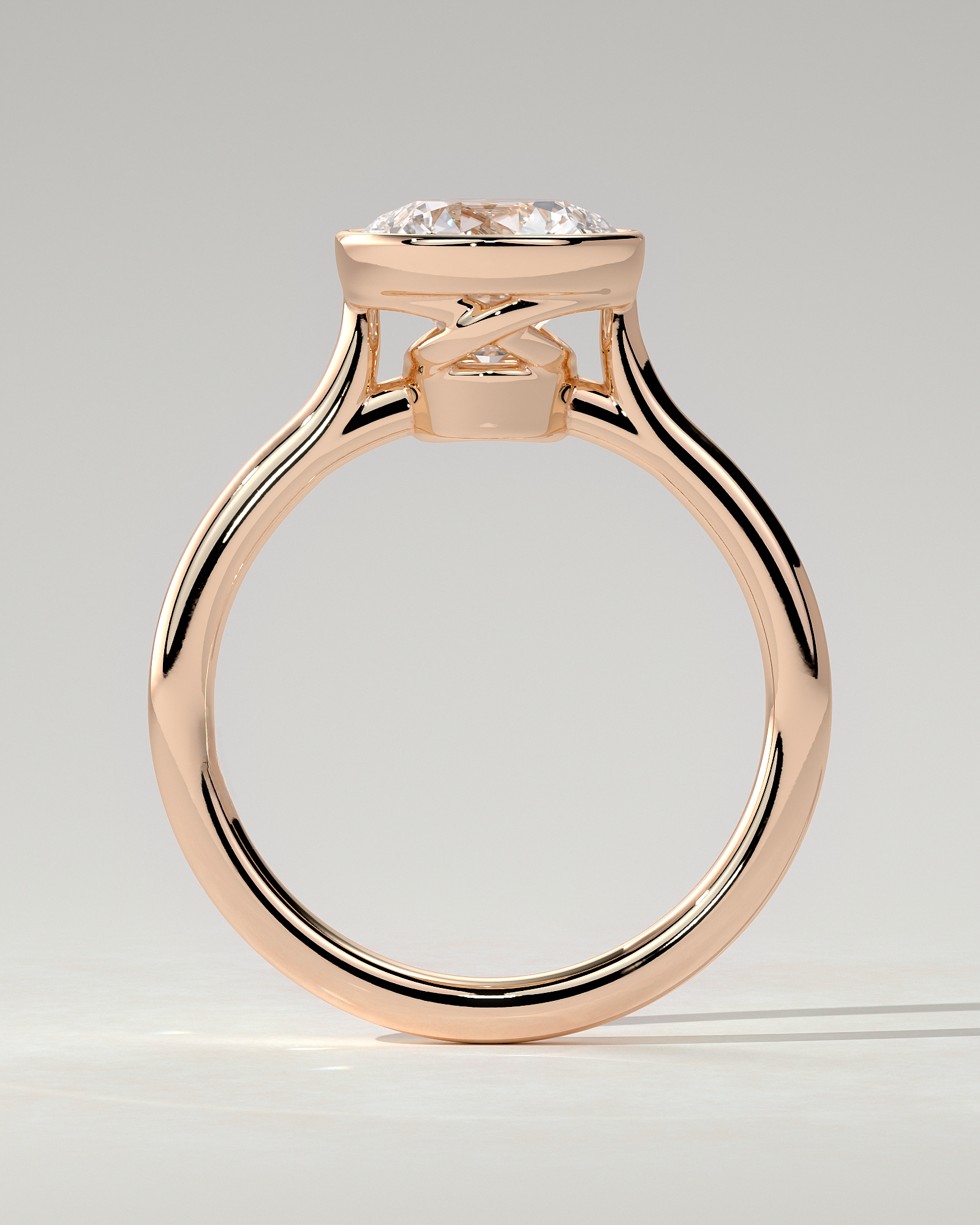 Maeve Bezel Round Ring