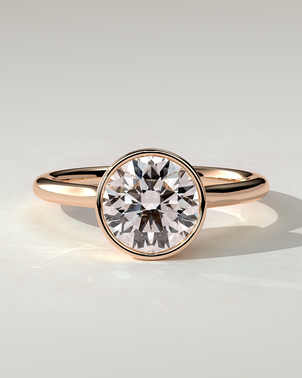 Maeve Bezel Round Ring