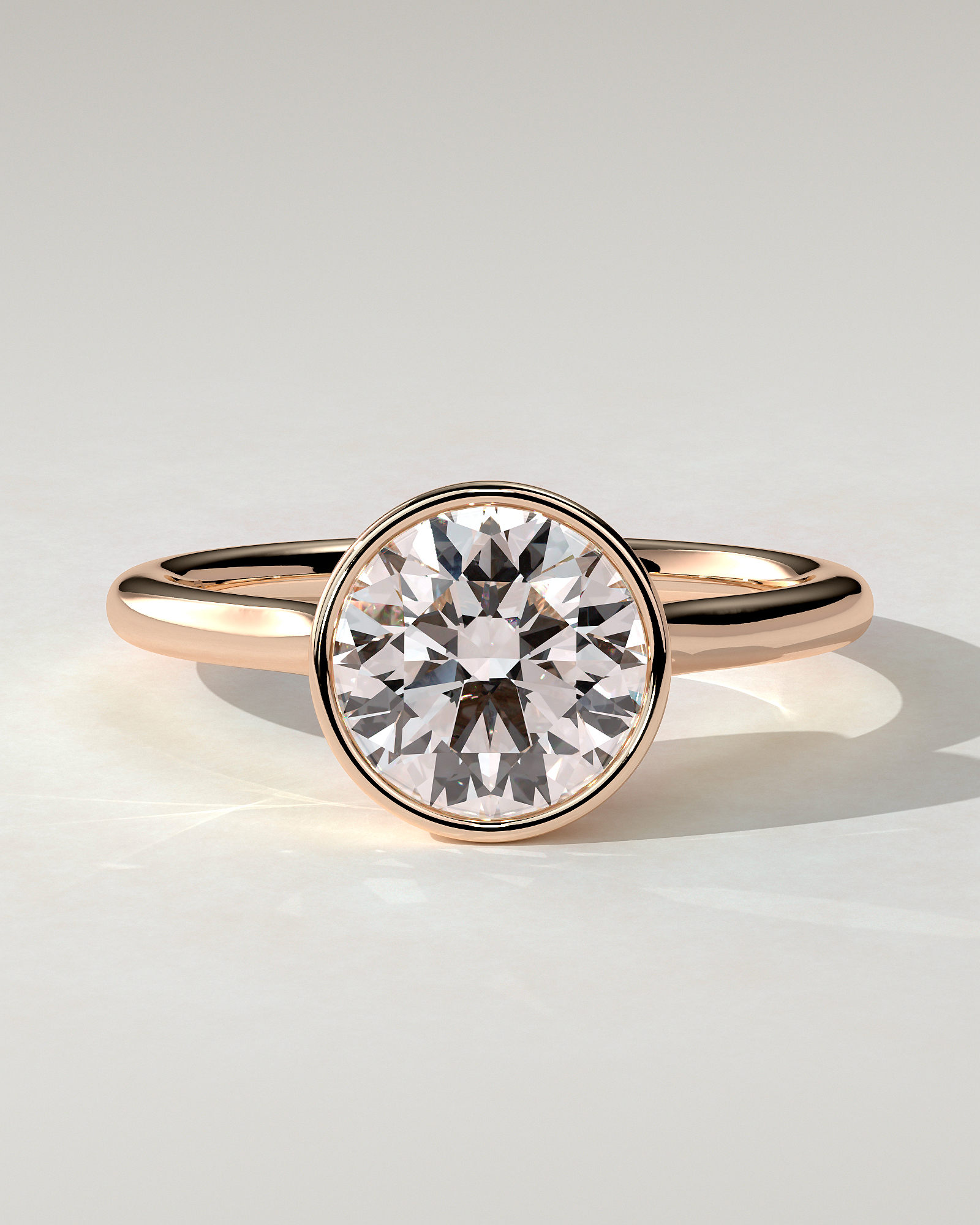 Maeve Bezel Round Ring