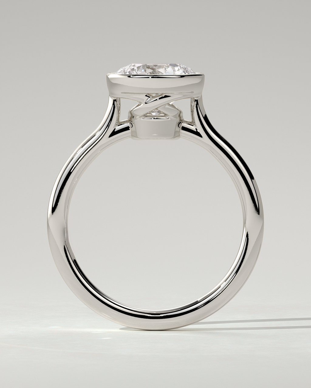 Maeve Bezel Round Ring