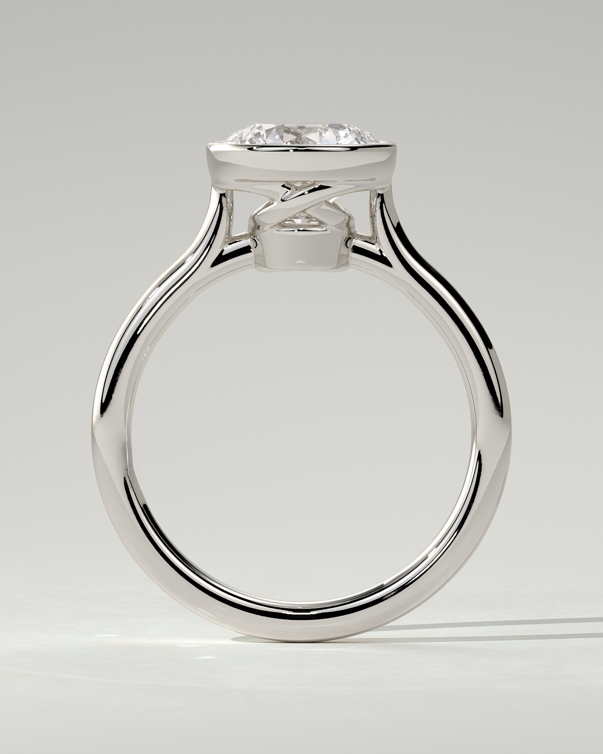 Maeve Bezel Round Ring
