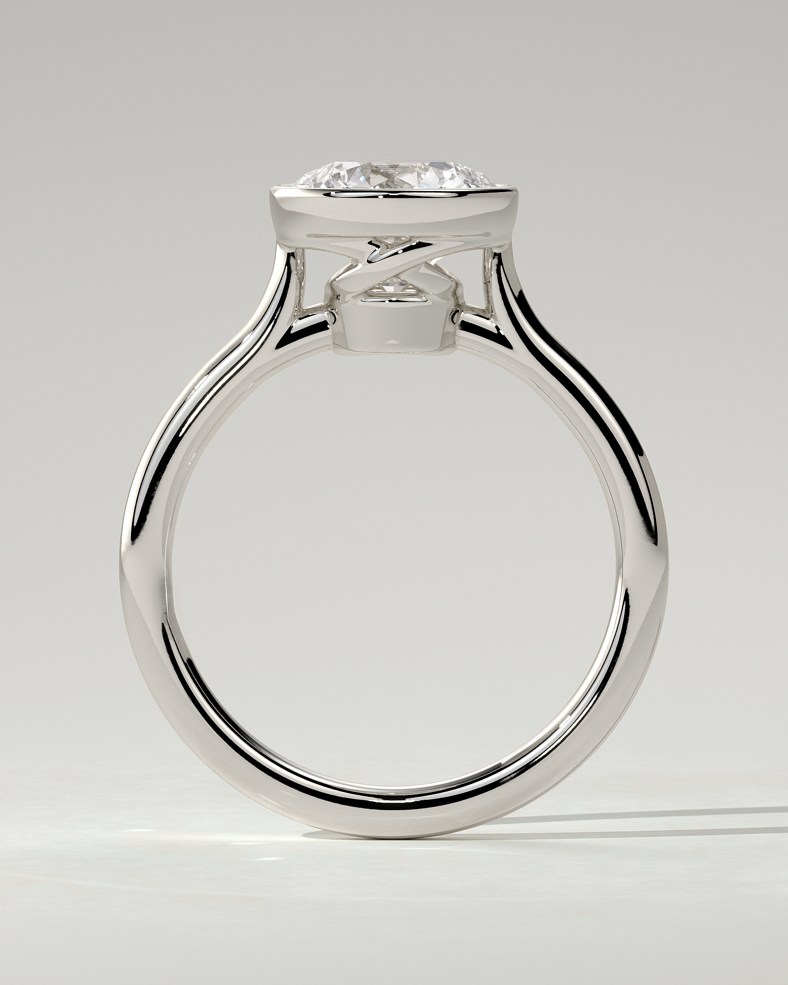 Maeve Bezel Round Ring
