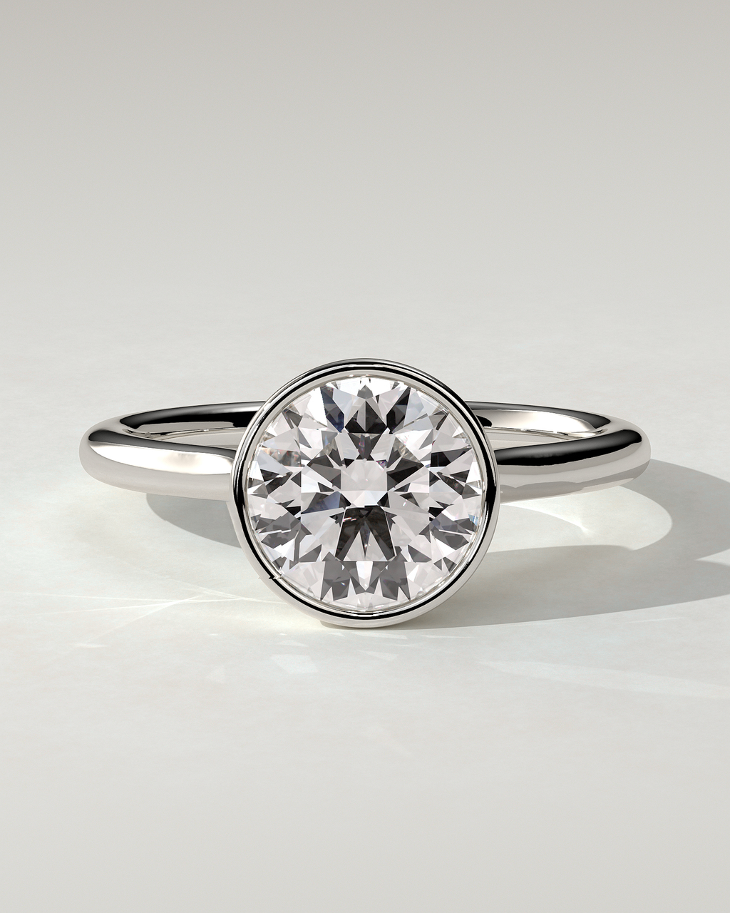 Maeve Bezel Round Ring
