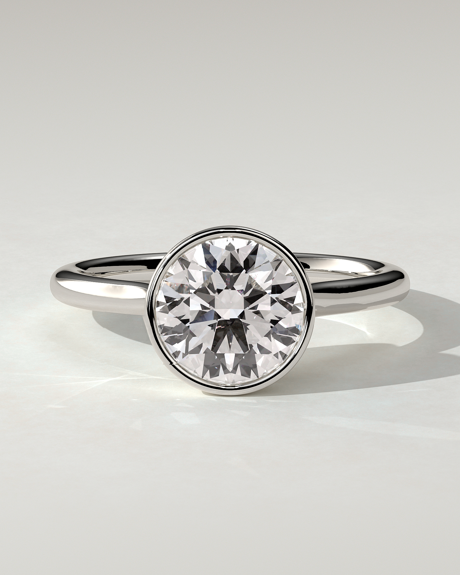 Maeve Bezel Round Ring
