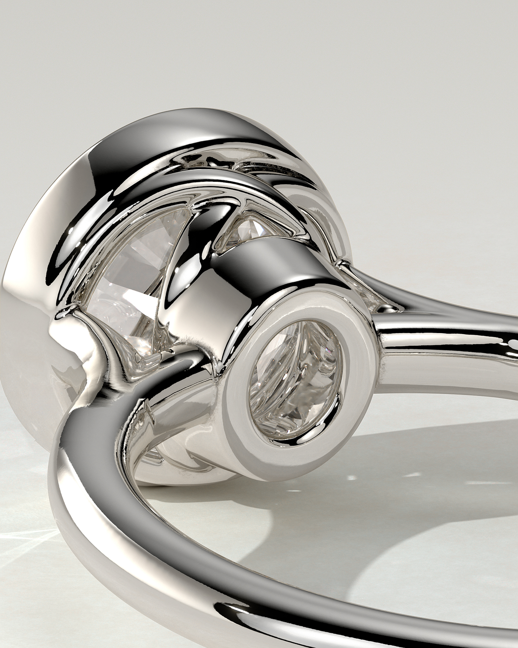 Maeve Bezel Round Ring