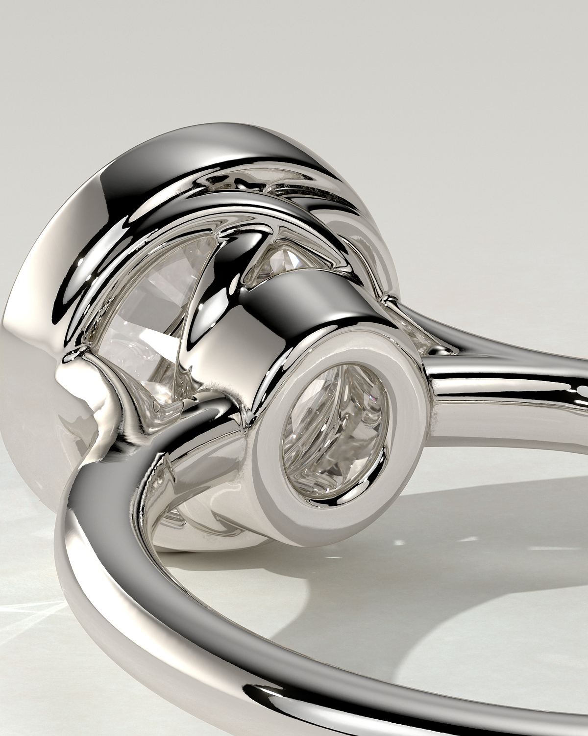 Maeve Bezel Round Ring