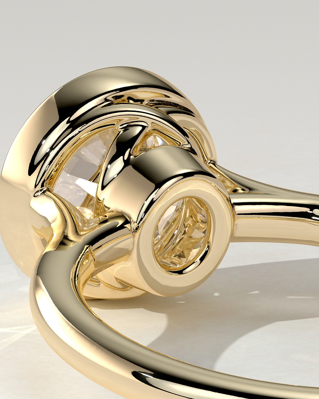 Maeve Bezel Round Ring