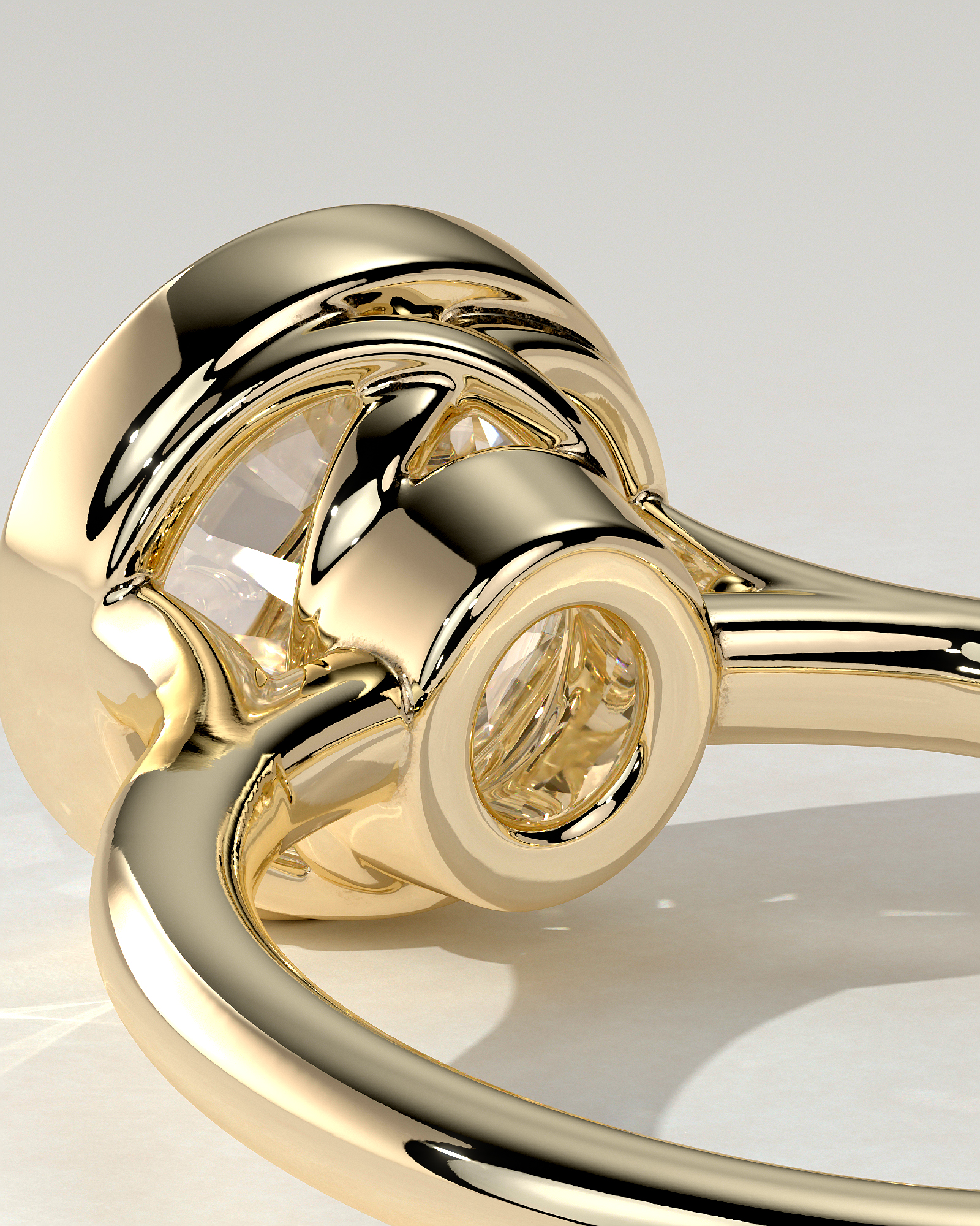 Maeve Bezel Round Ring