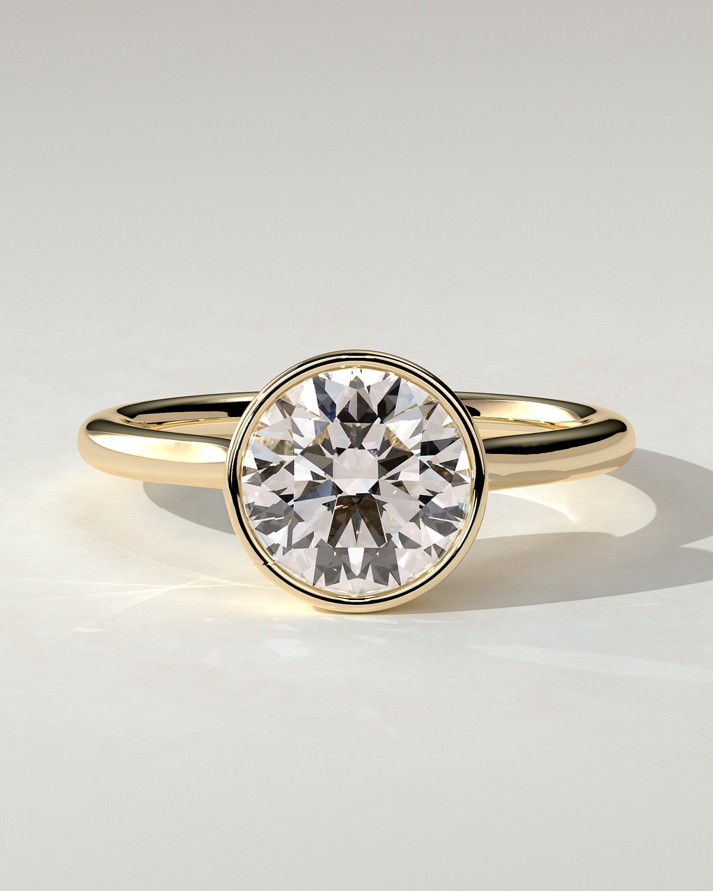 Maeve Bezel Round Ring