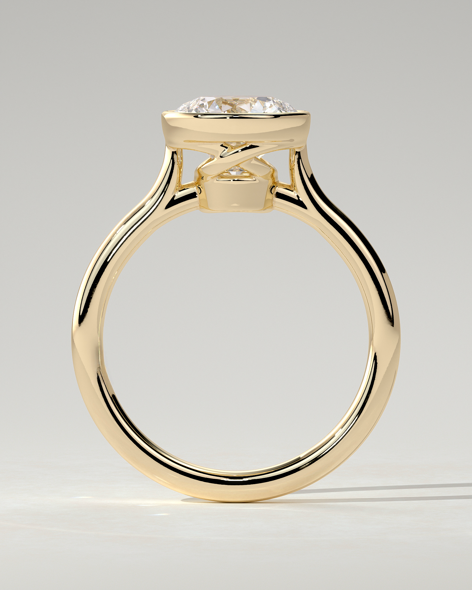 Maeve Bezel Round Ring