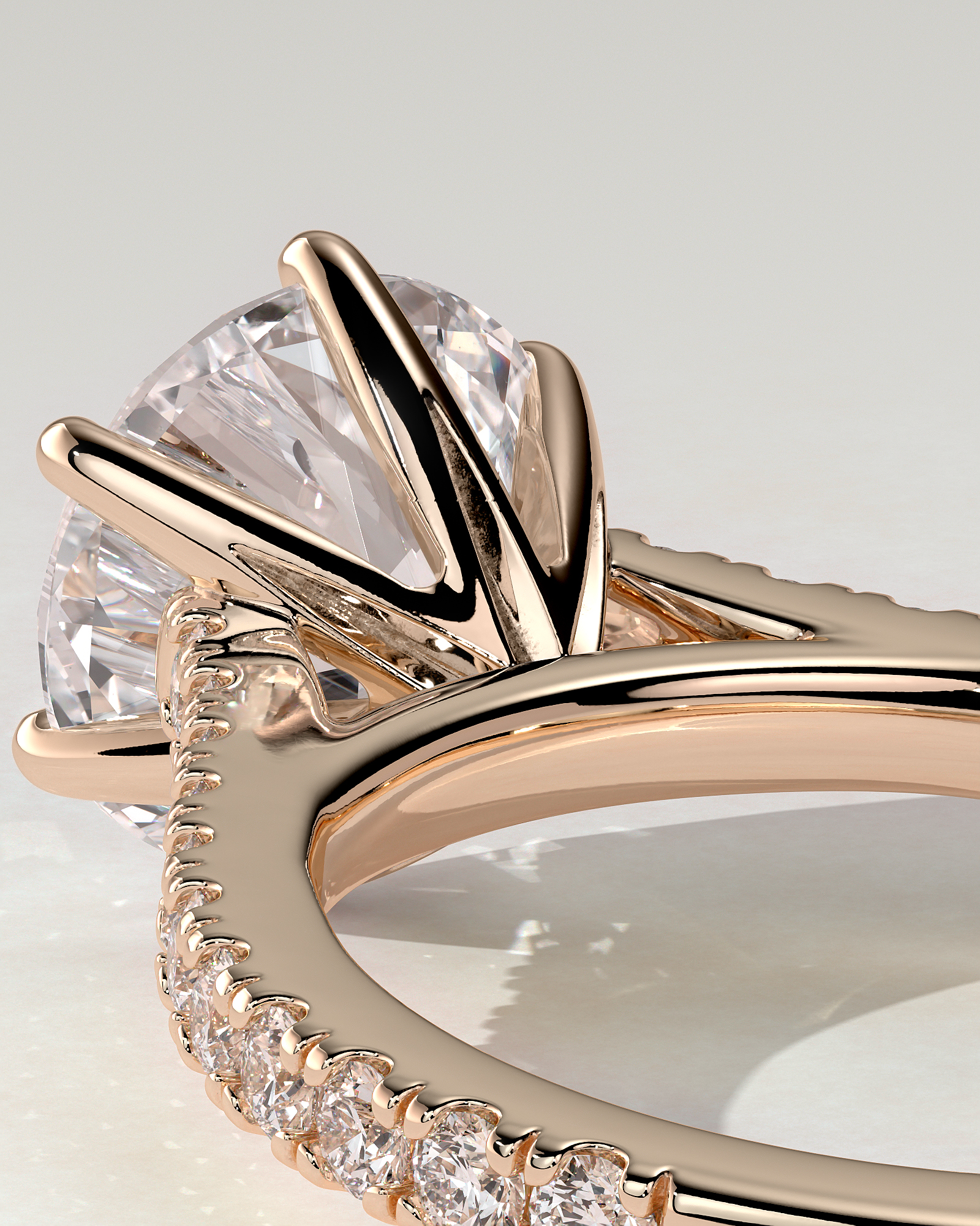 Maisy Solitaire Round Ring