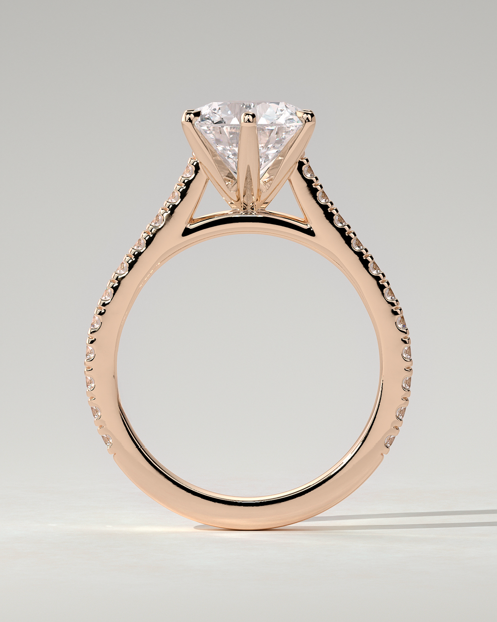 Maisy Solitaire Round Ring