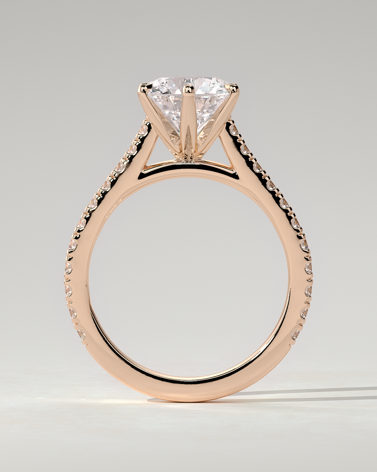 Maisy Solitaire Round Ring