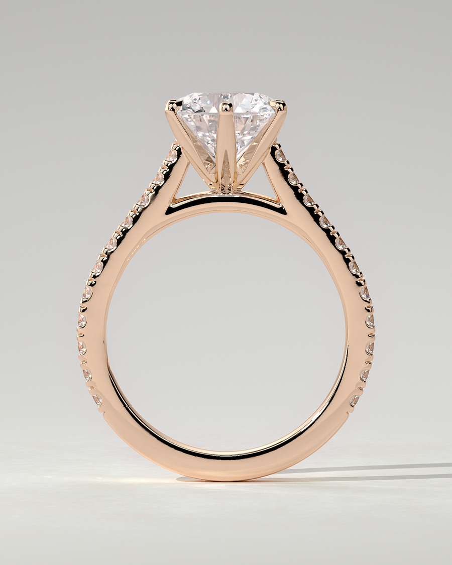 Maisy Solitaire Round Ring