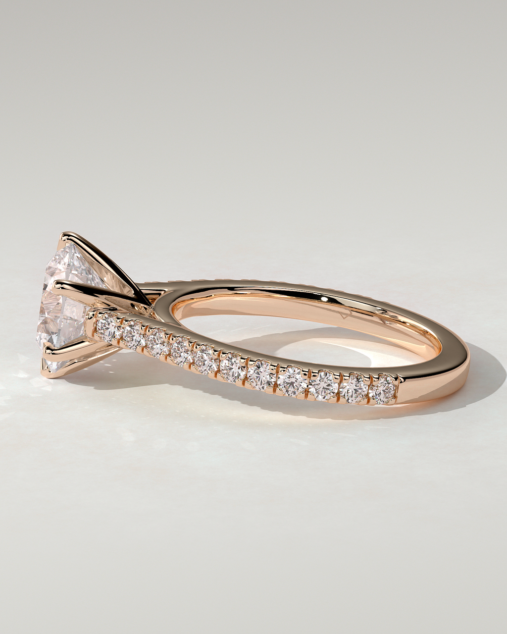 Maisy Solitaire Round Ring