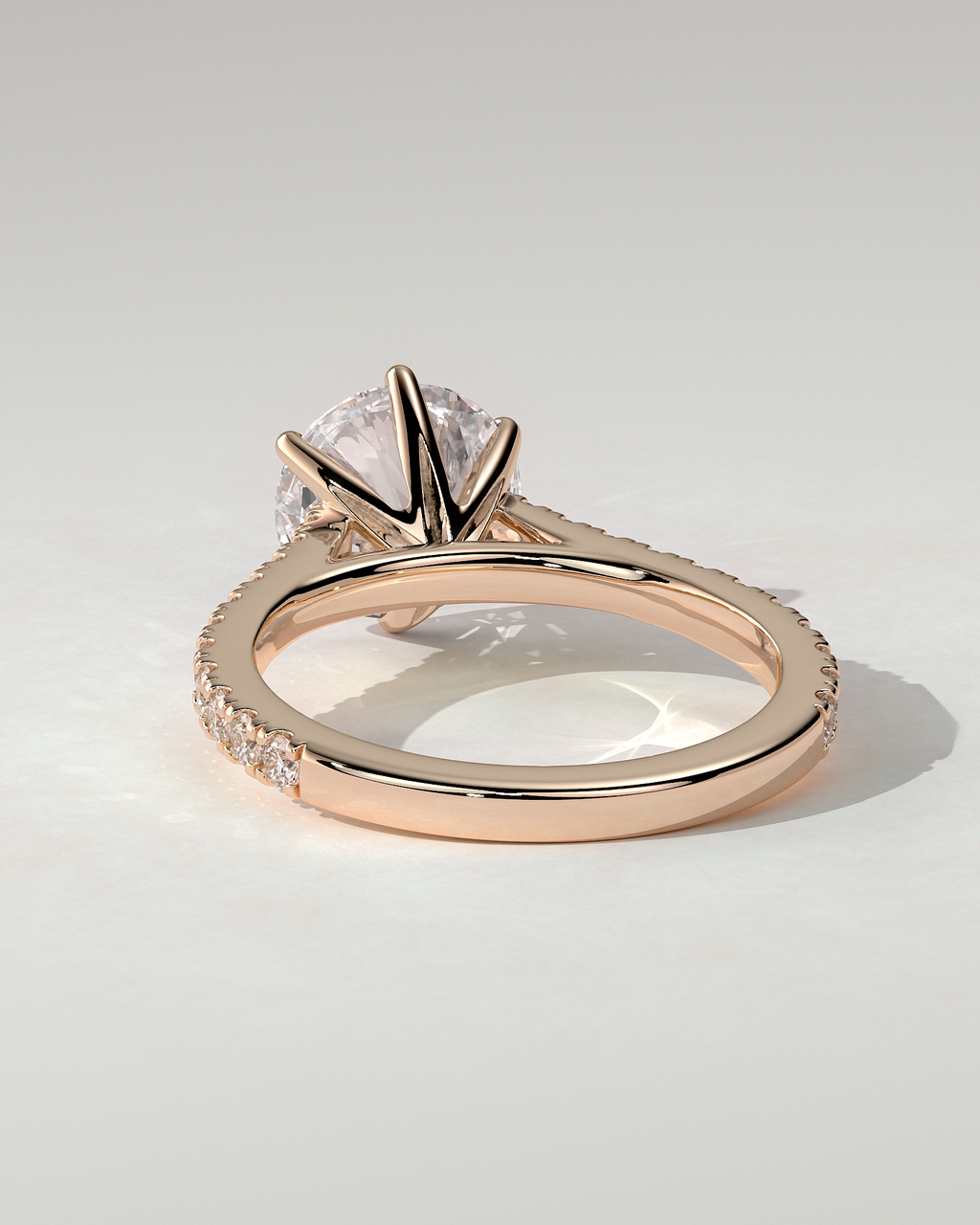 Maisy Solitaire Round Ring