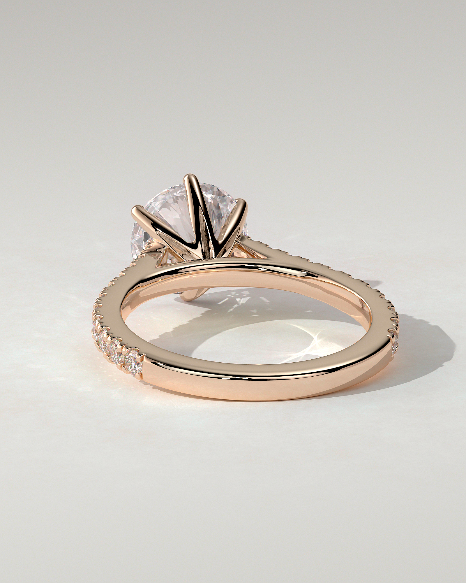 Maisy Solitaire Round Ring