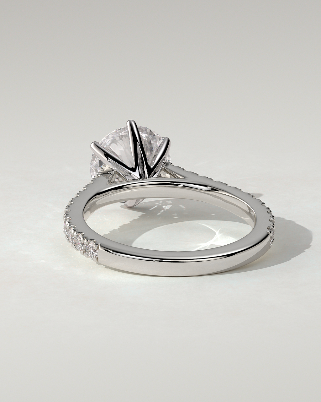Maisy Solitaire Round Ring