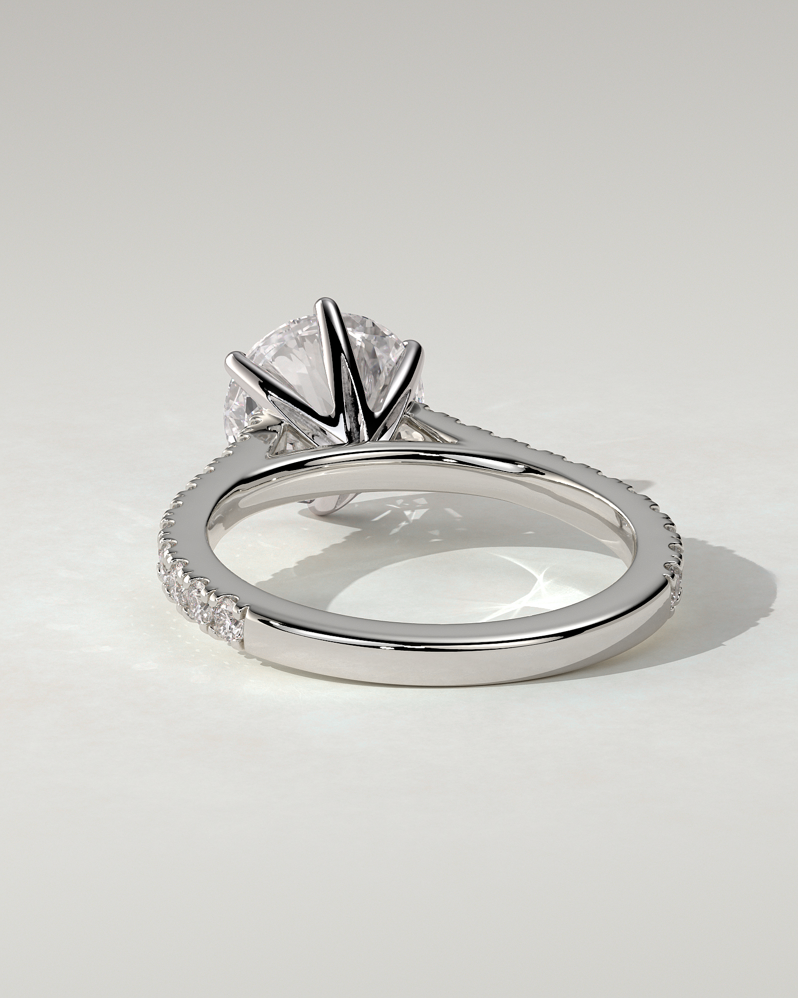 Maisy Solitaire Round Ring