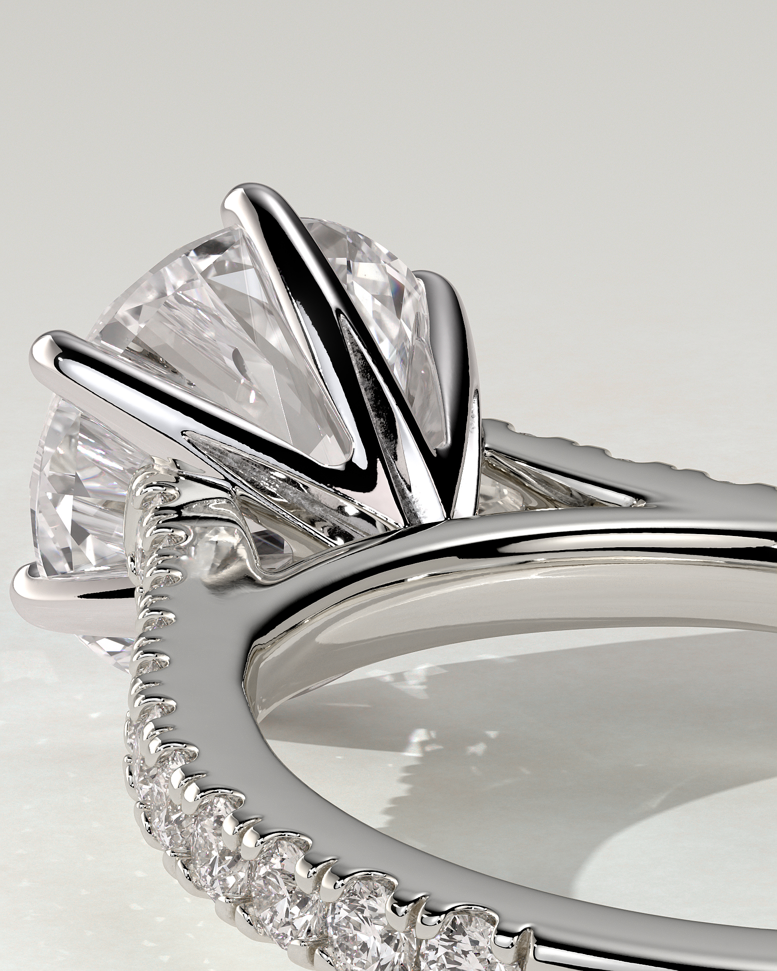 Maisy Solitaire Round Ring