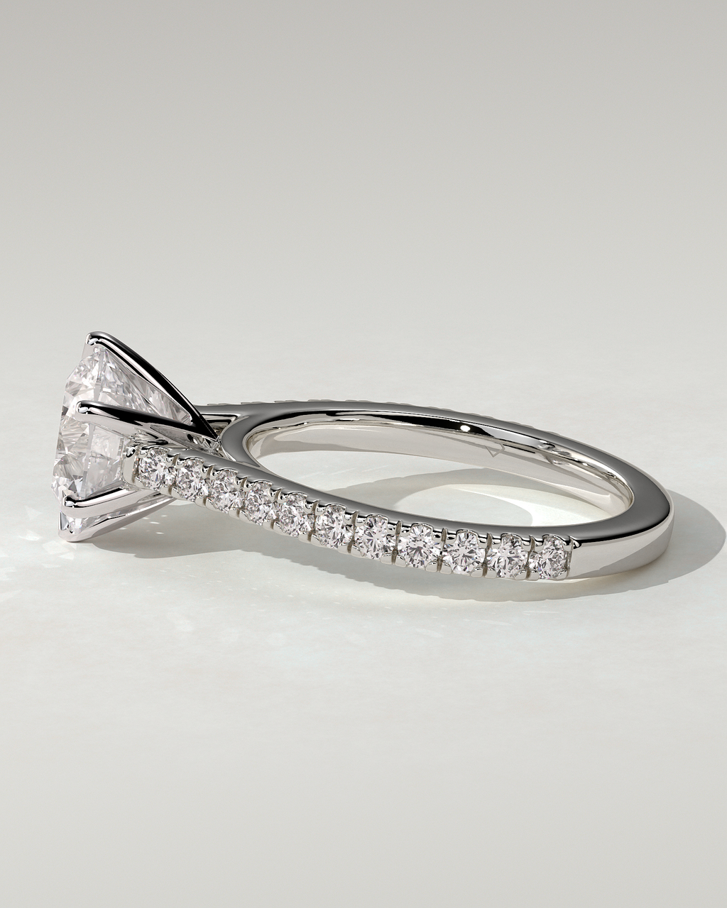Maisy Solitaire Round Ring