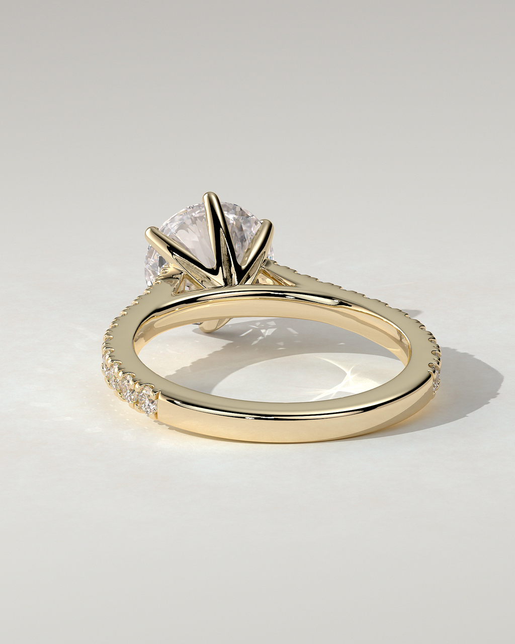 Maisy Solitaire Round Ring
