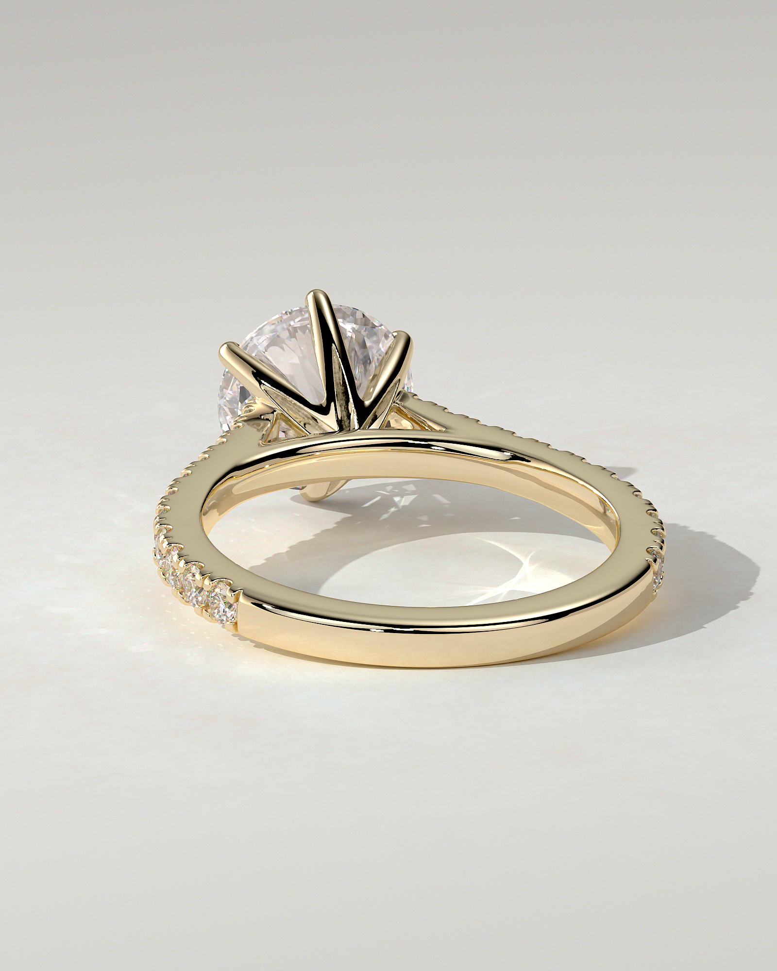 Maisy Solitaire Round Ring