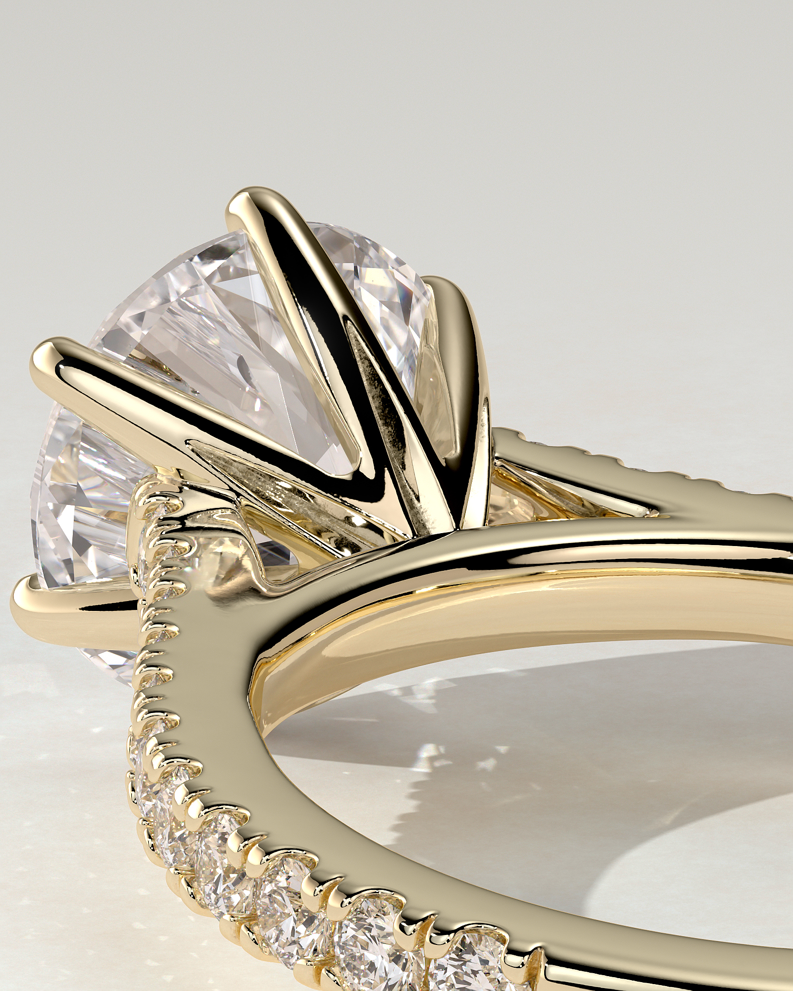 Maisy Solitaire Round Ring