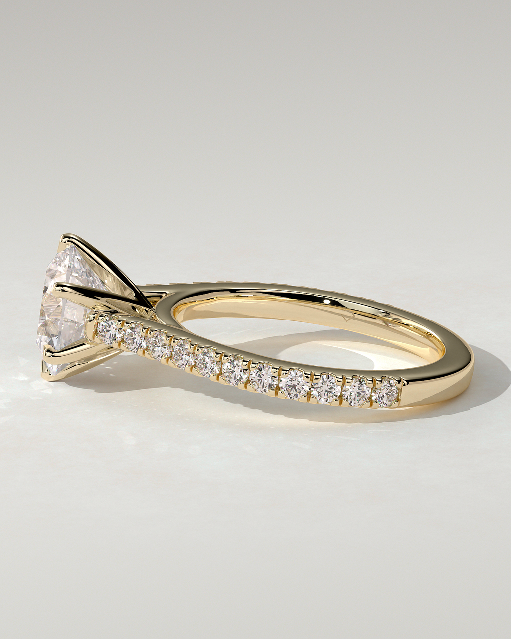 Maisy Solitaire Round Ring