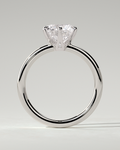 Mariah Solitaire Round Ring