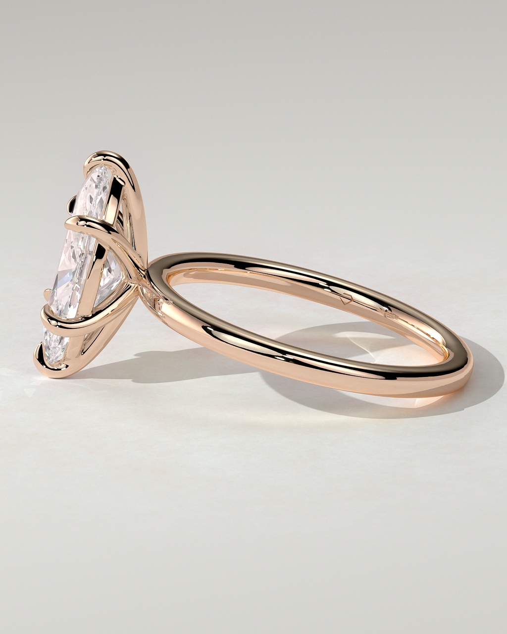 Marly Solitaire Marquise Ring