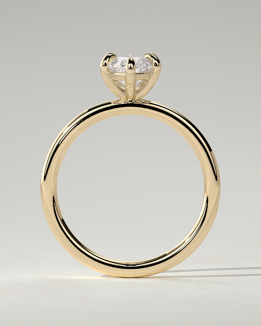 Marly Solitaire Marquise Ring