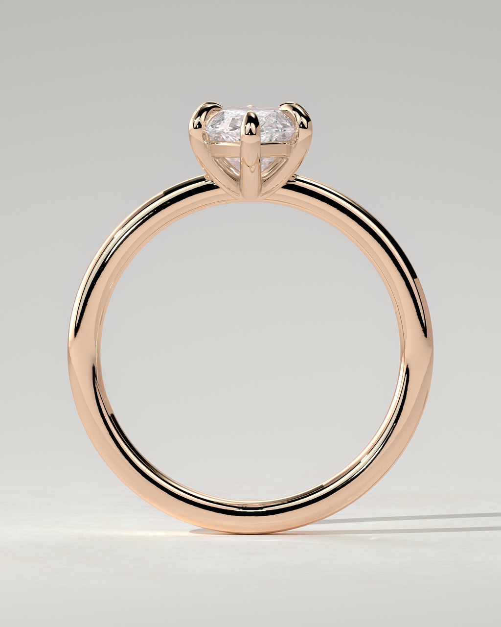 Marly Solitaire Marquise Ring