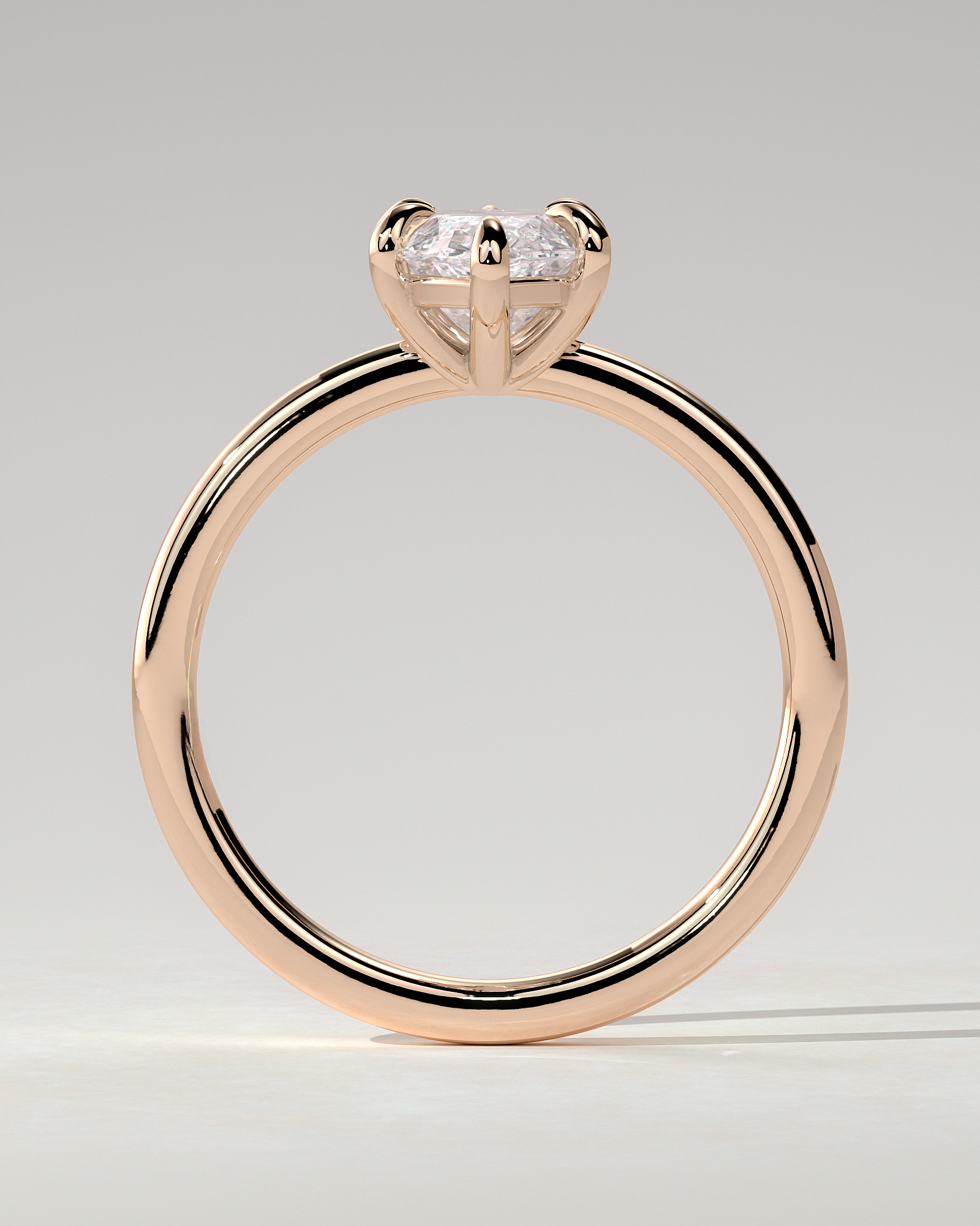 Marly Solitaire Marquise Ring