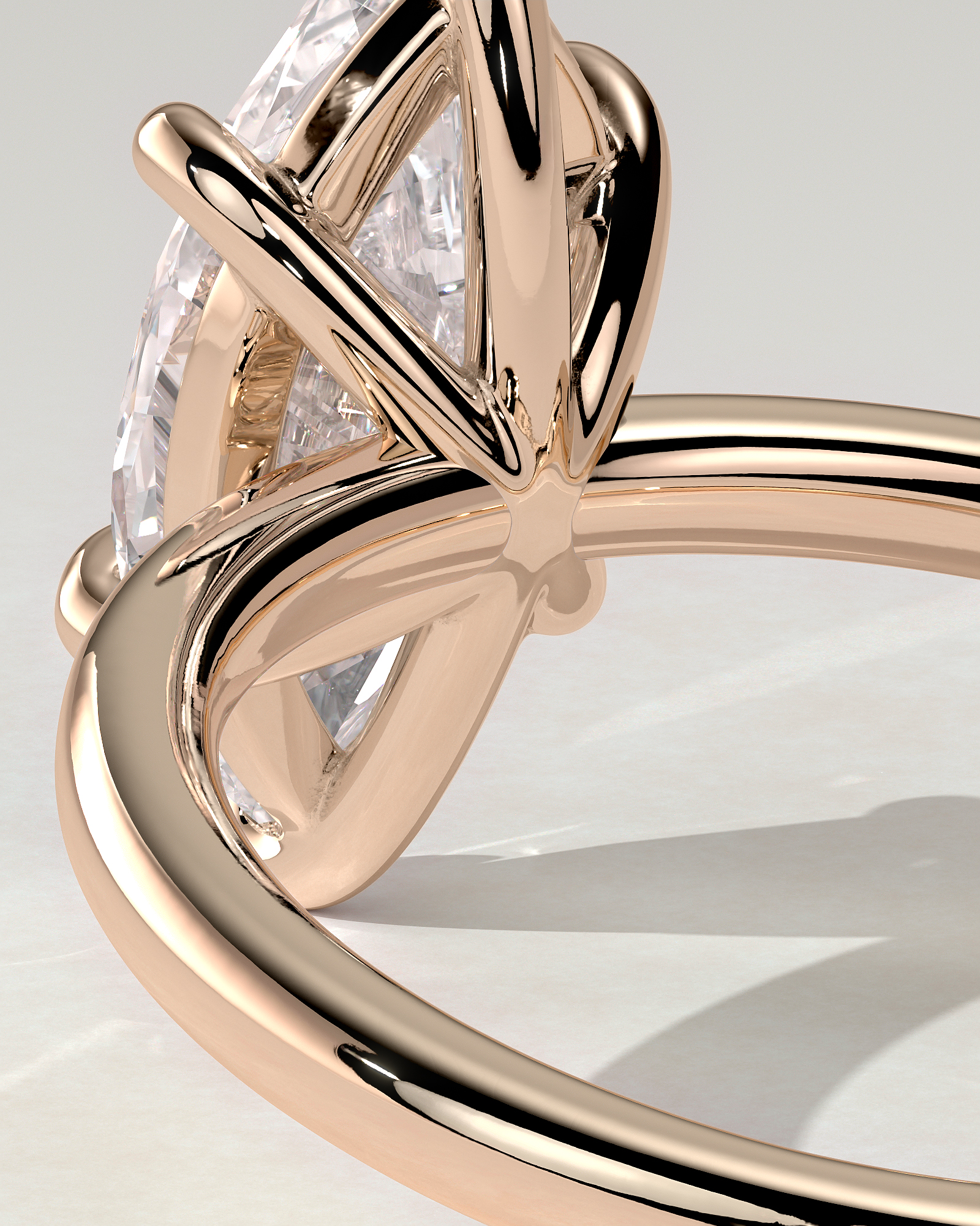 Marly Solitaire Marquise Ring