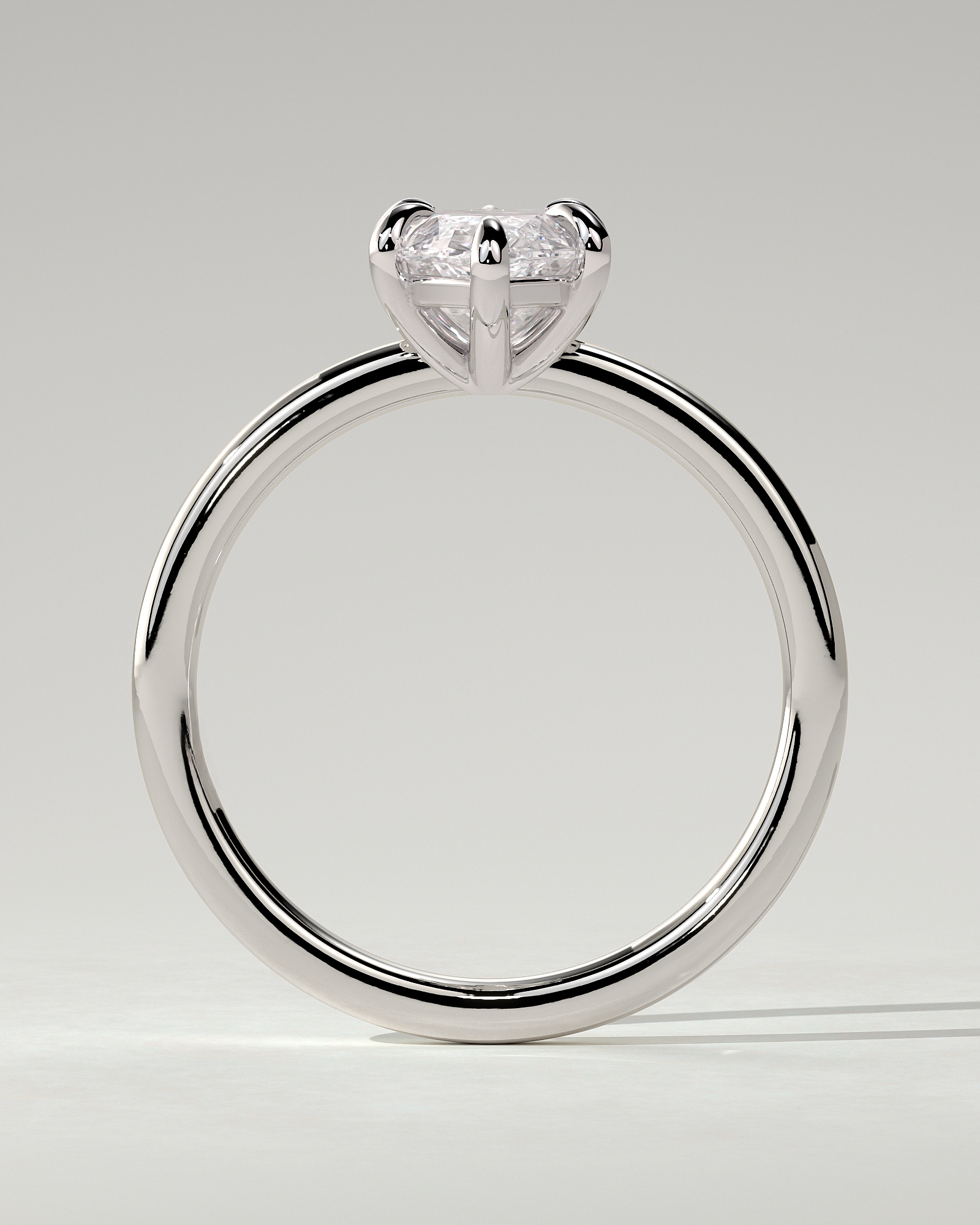 Marly Solitaire Marquise Ring