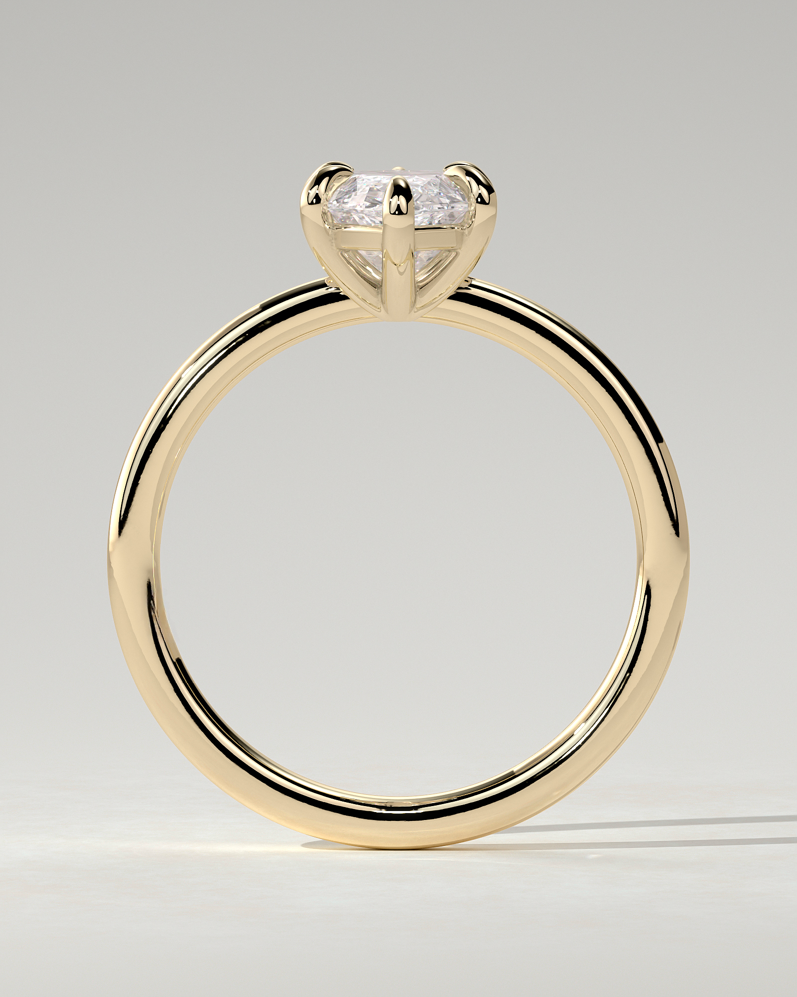 Marly Solitaire Marquise Ring