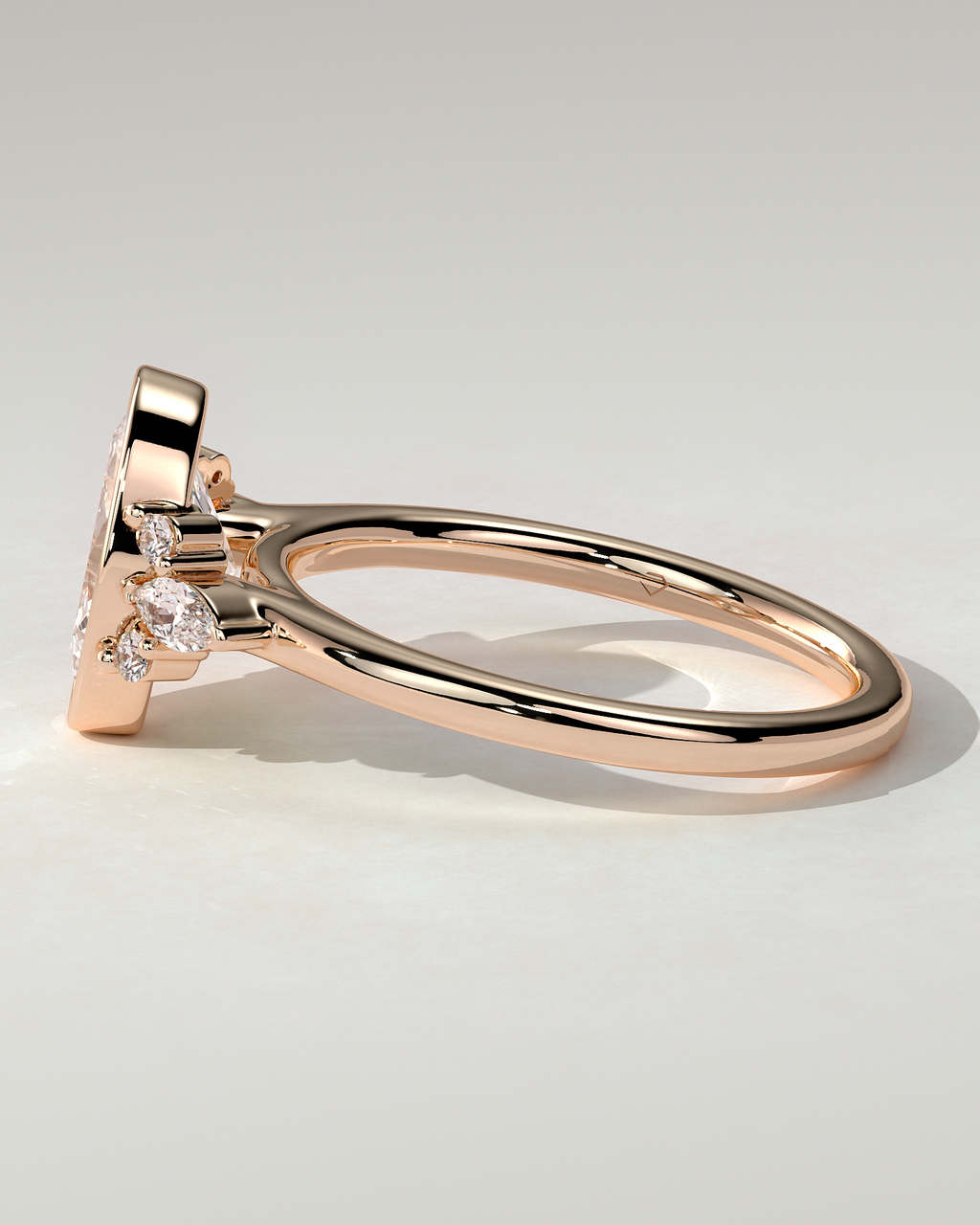 Meesha Bezel Round Ring