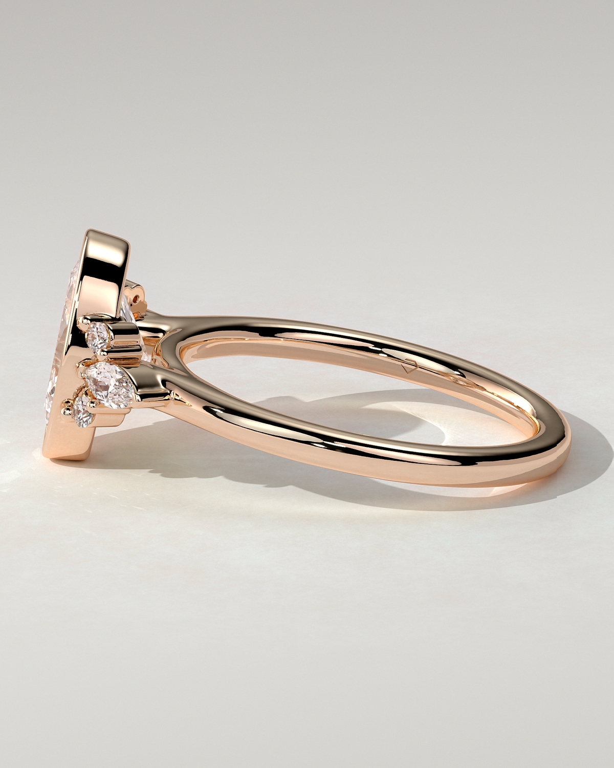 Meesha Bezel Round Ring