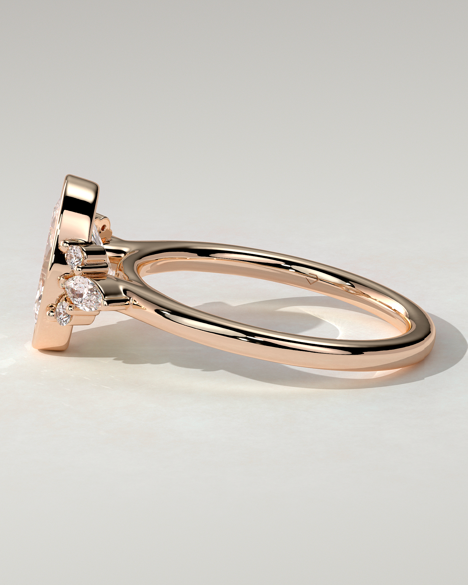 Meesha Bezel Round Ring
