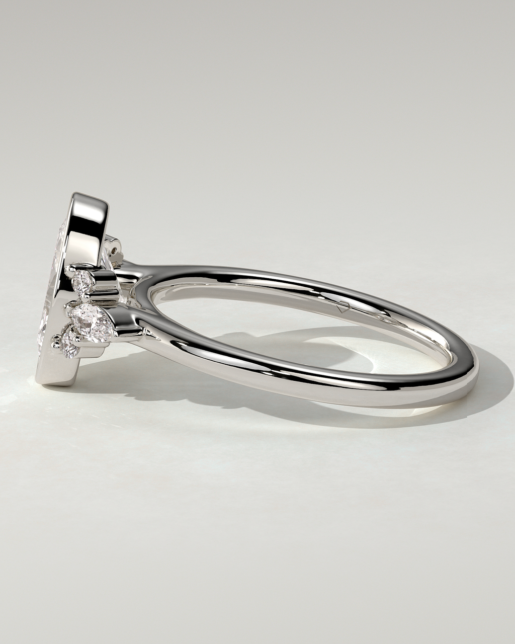 Meesha Bezel Round Ring