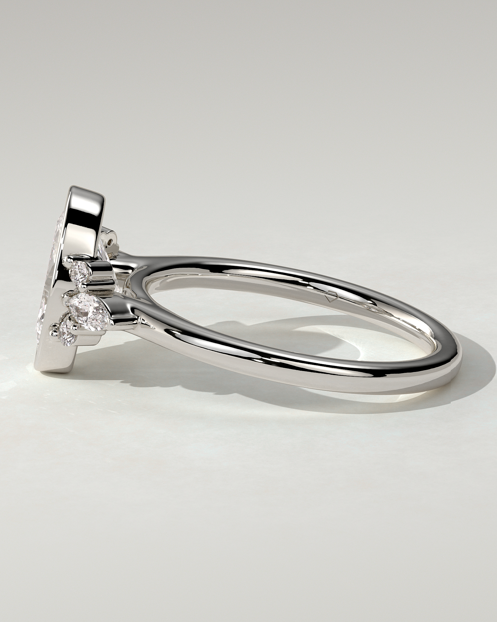 Meesha Bezel Round Ring