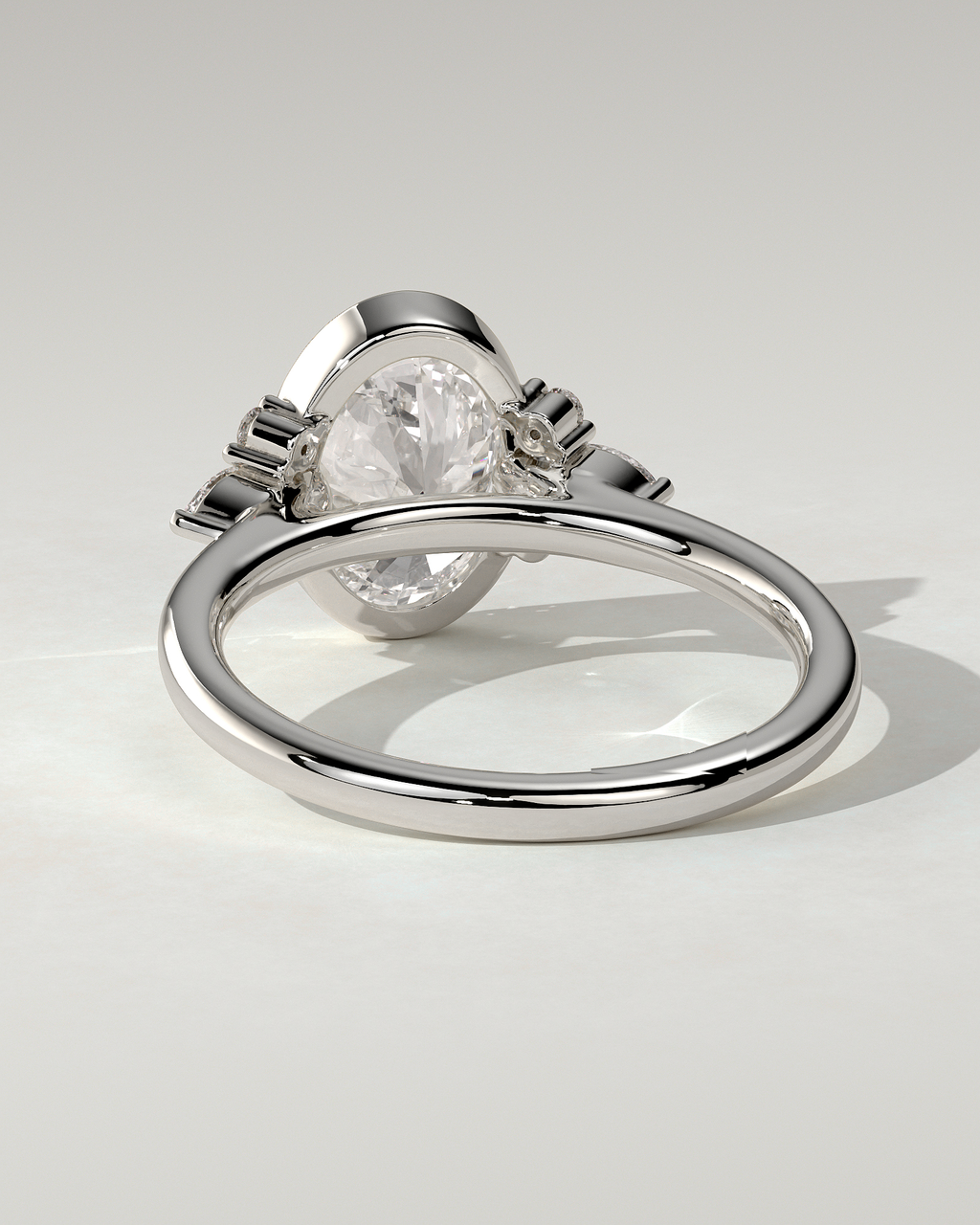 Meesha Bezel Round Ring