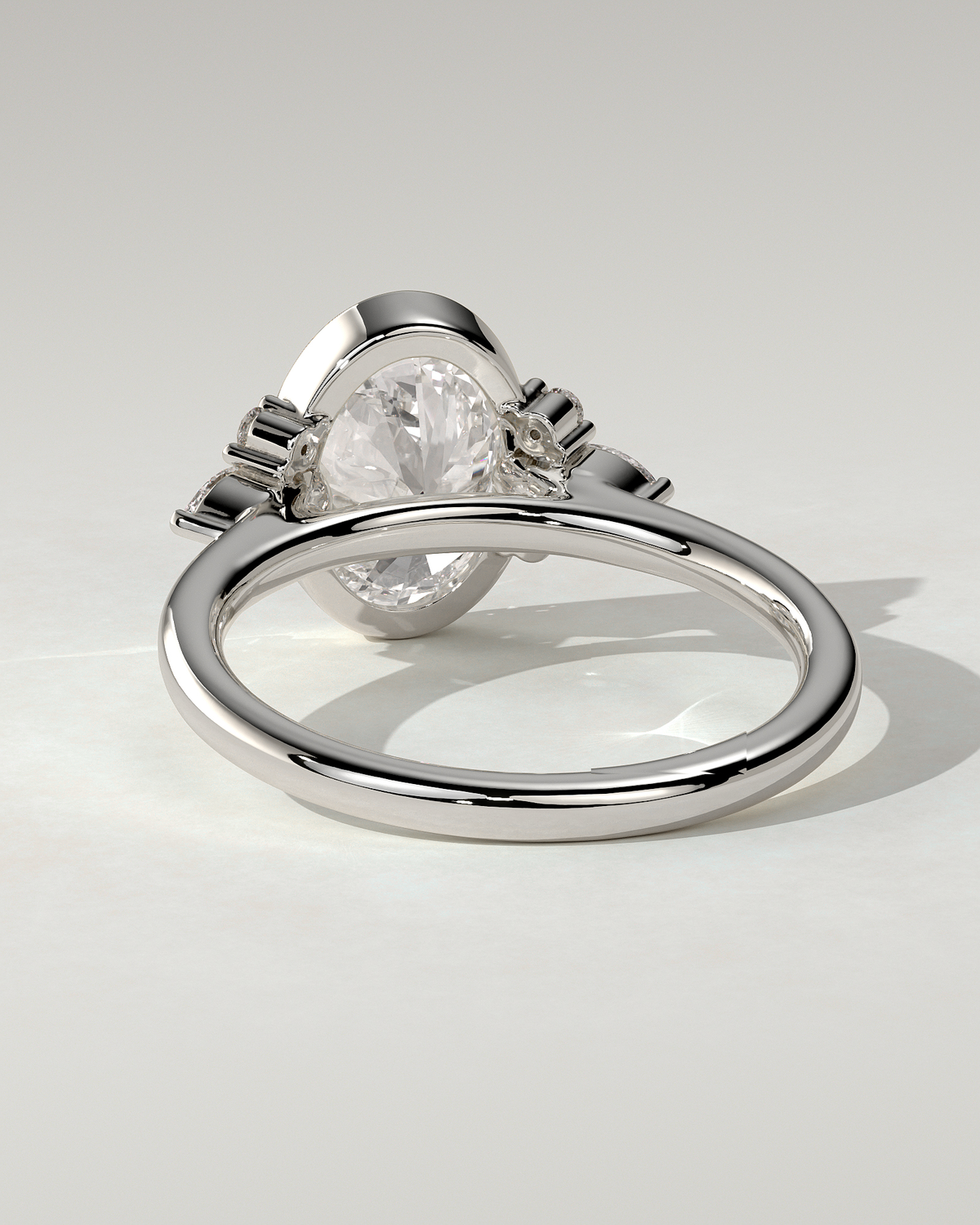 Meesha Bezel Round Ring