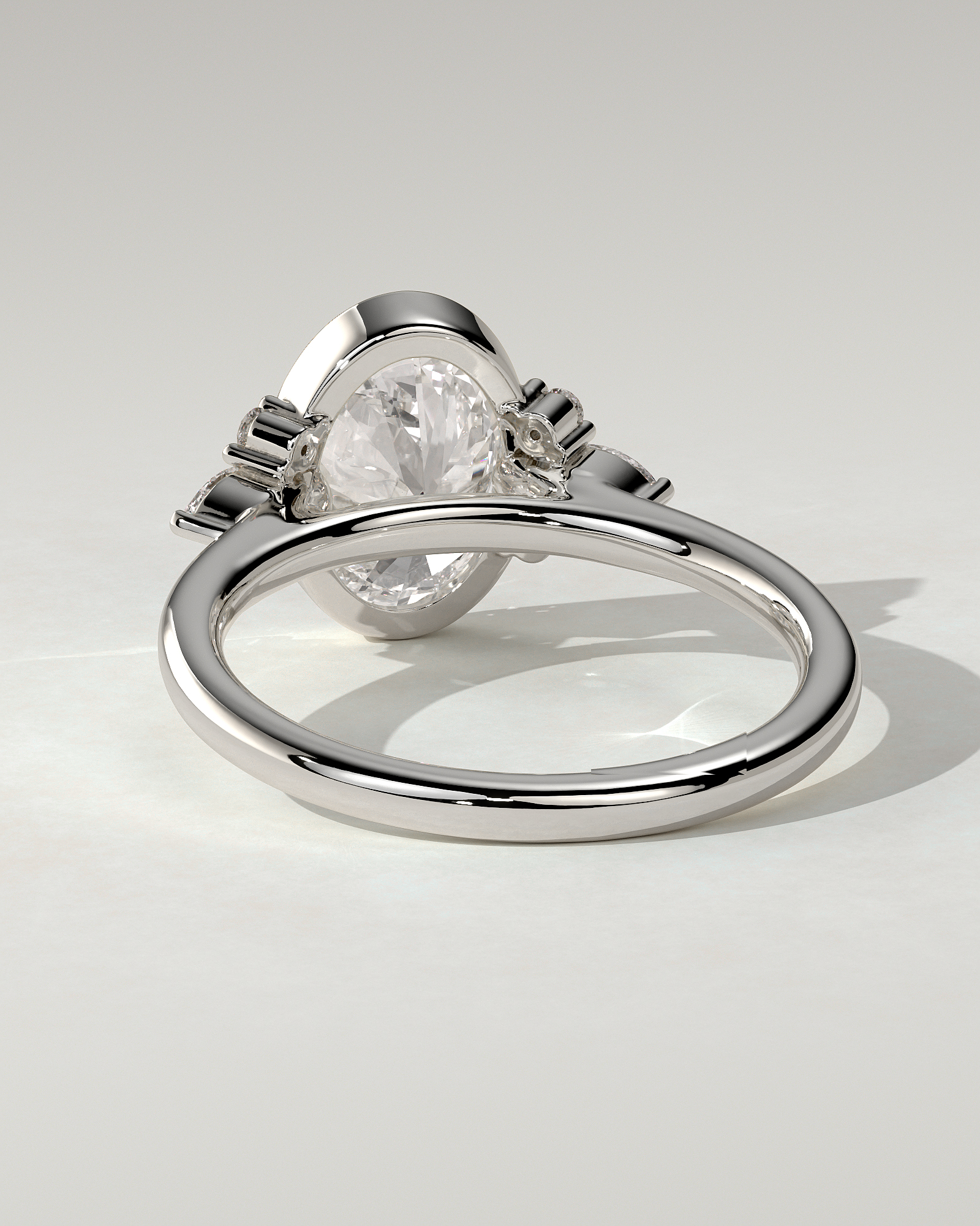 Meesha Bezel Round Ring