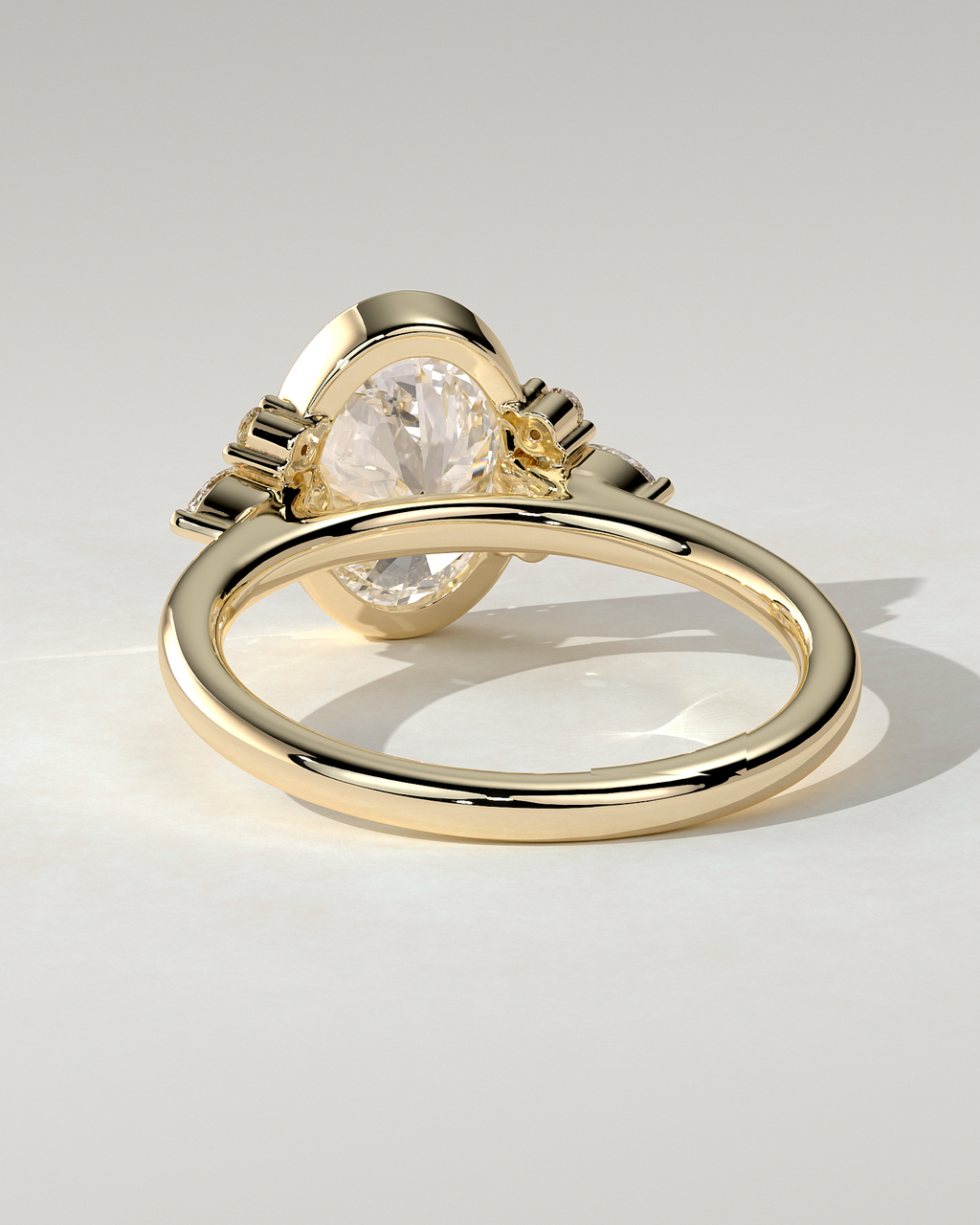 Meesha Bezel Round Ring