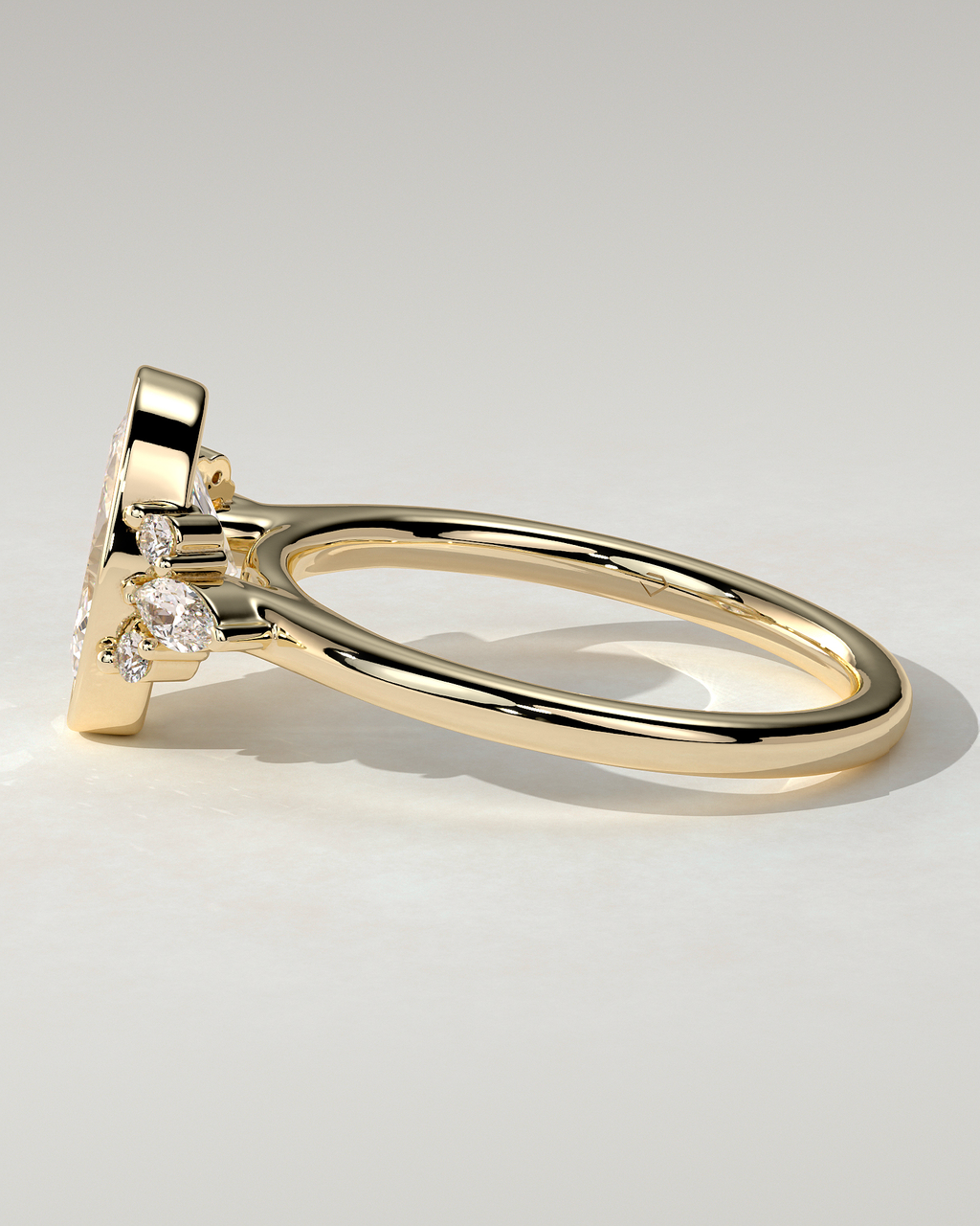 Meesha Bezel Round Ring