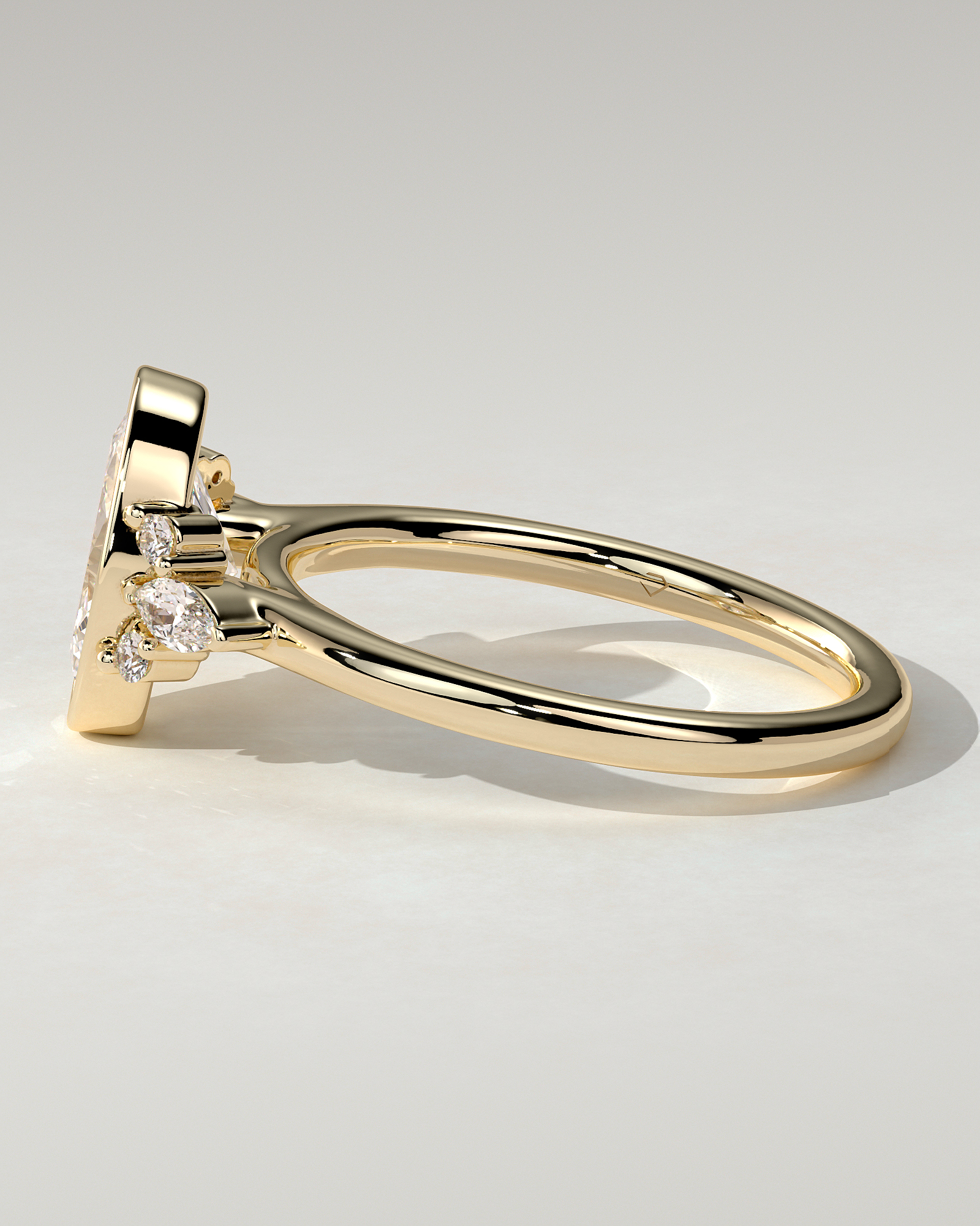 Meesha Bezel Round Ring